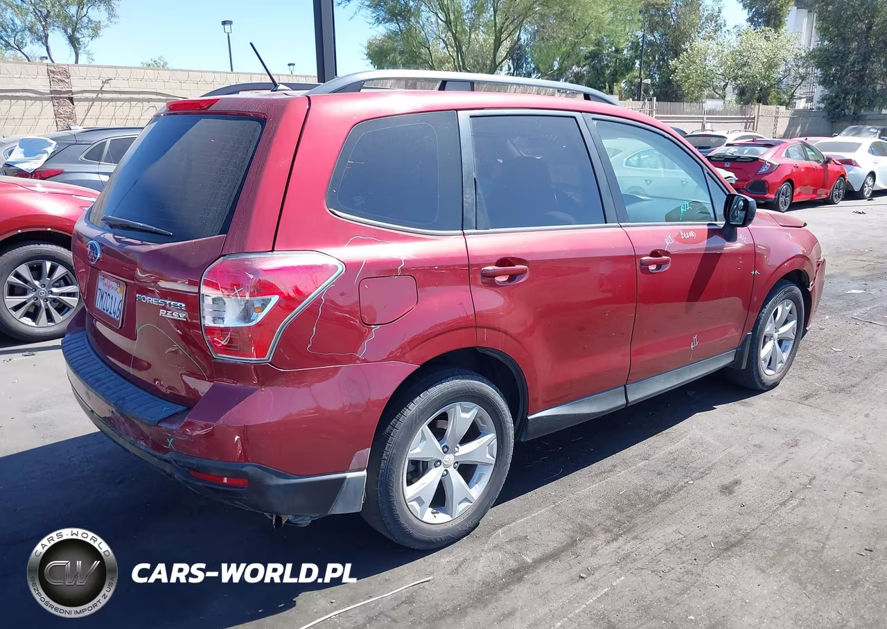 2015 Subaru Forester 2.5I VIN:JF2SJABCXFH841077 - 4