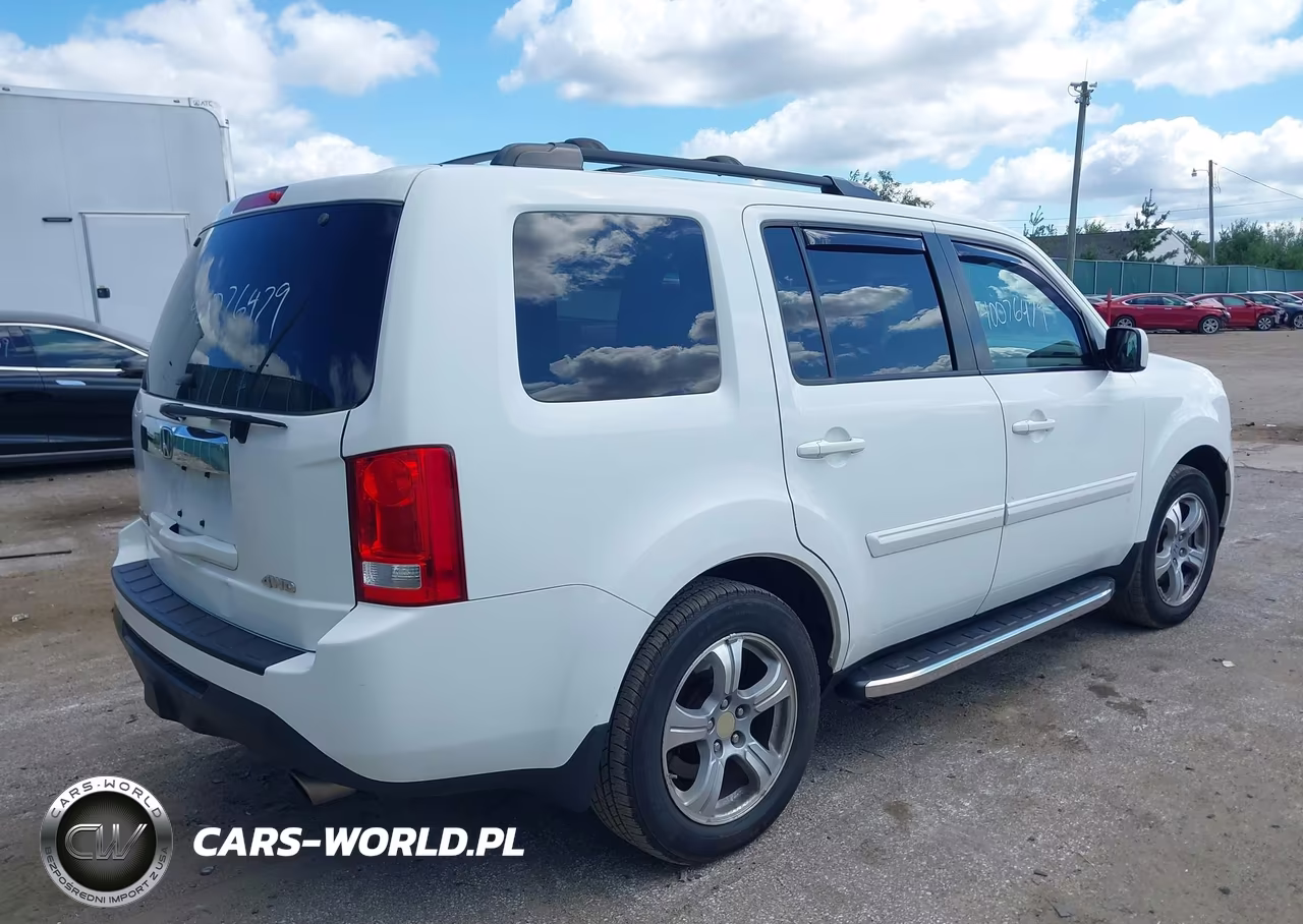 2014 Honda Pilot Ex-L VIN:5FNYF4H75EB050833 - 4