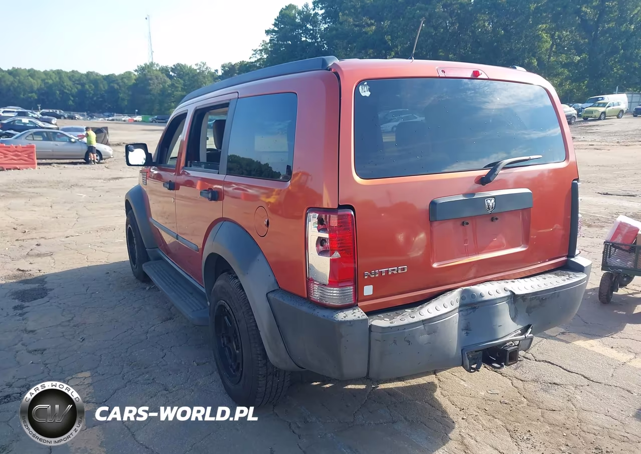 2007 Dodge Nitro Sxt VIN:1D8GT28KX7W545977 - 3