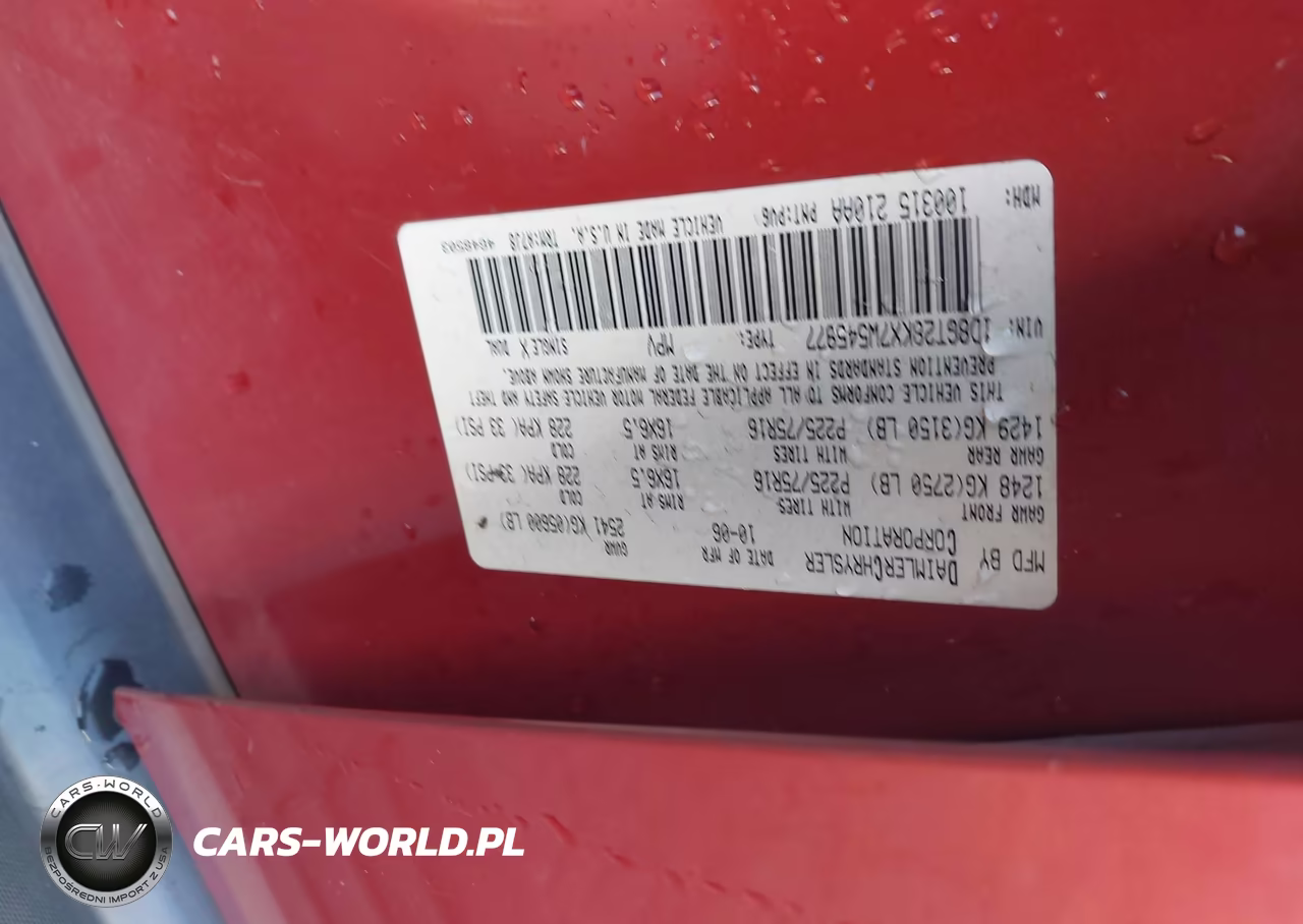 2007 Dodge Nitro Sxt VIN:1D8GT28KX7W545977 - 9