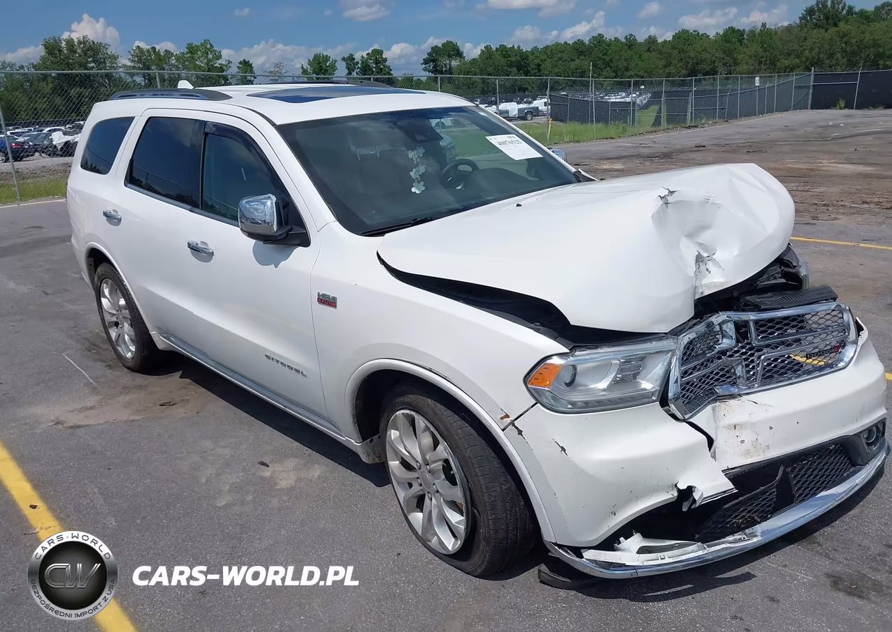2017 Dodge Durango Citadel Awd VIN:1C4SDJET6HC950945 - 1