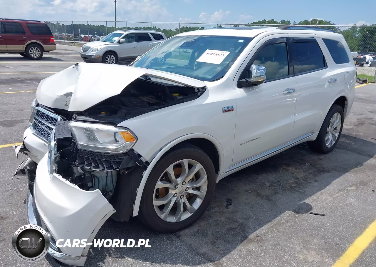 2017 Dodge Durango Citadel Awd VIN:1C4SDJET6HC950945 - 2
