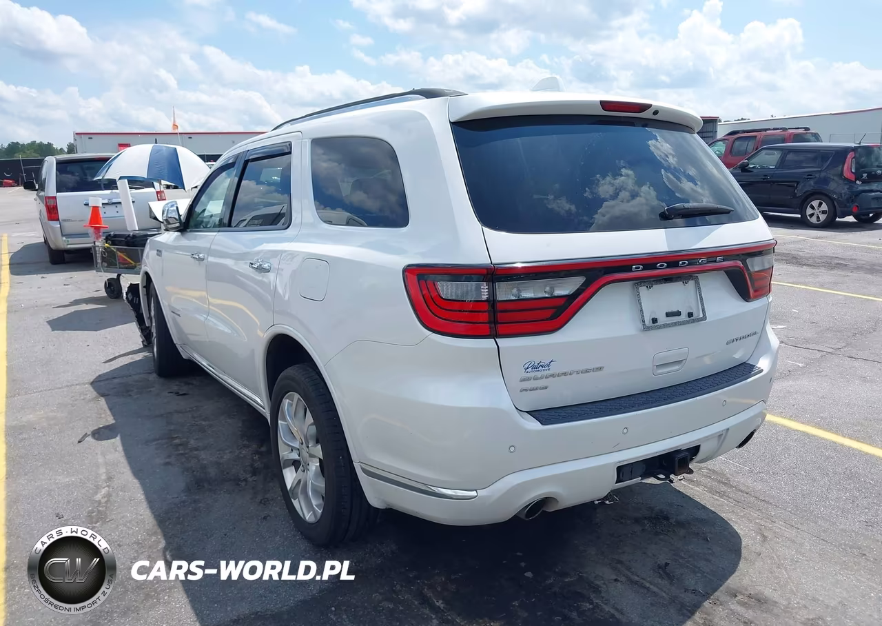 2017 Dodge Durango Citadel Awd VIN:1C4SDJET6HC950945 - 3