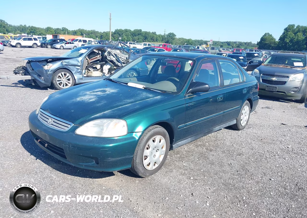 2000 Honda Civic Value Package VIN:2HGEJ6610YH562754 - 2