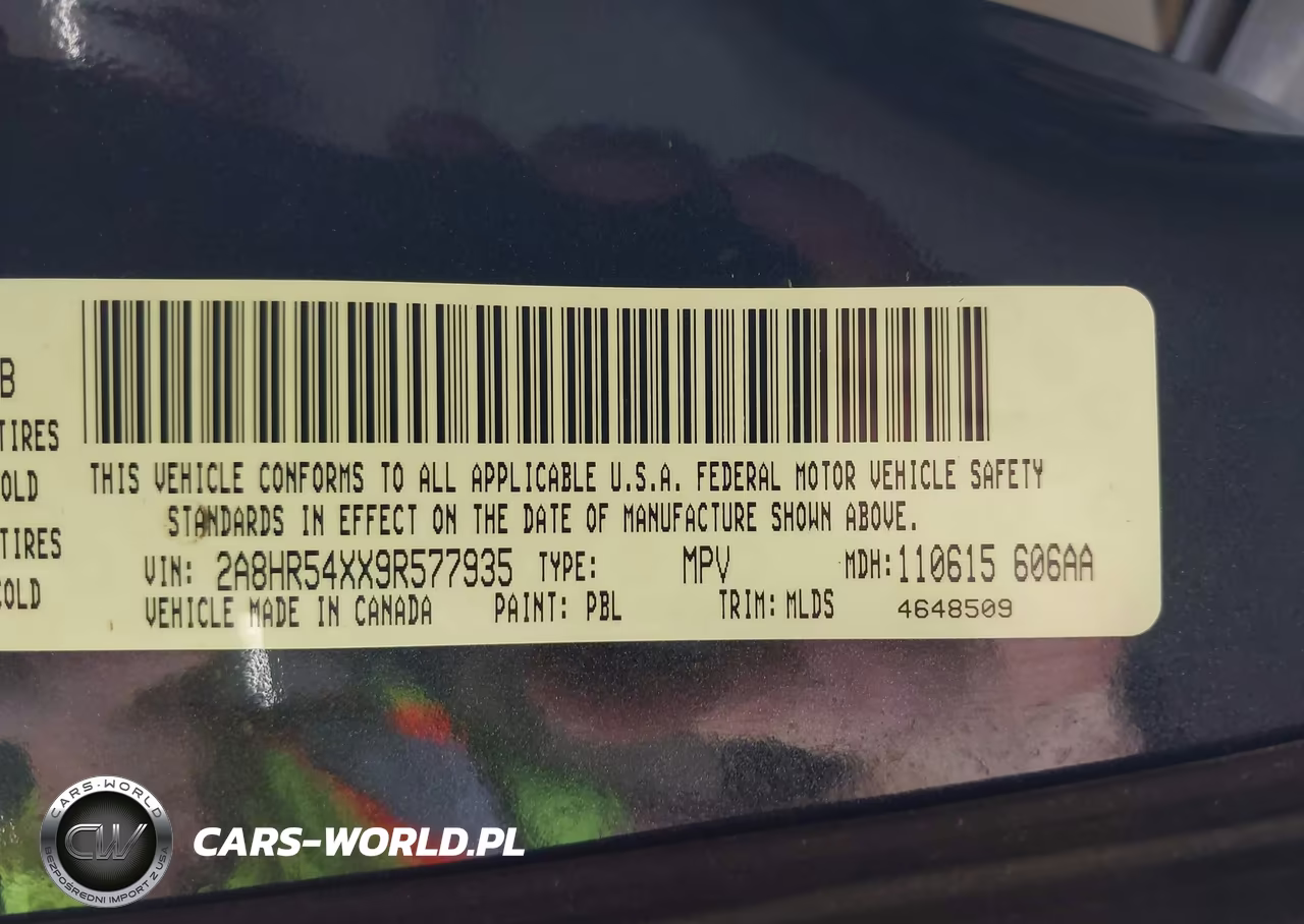 2009 Chrysler Town & Country Touring VIN:2A8HR54XX9R577935 - 9