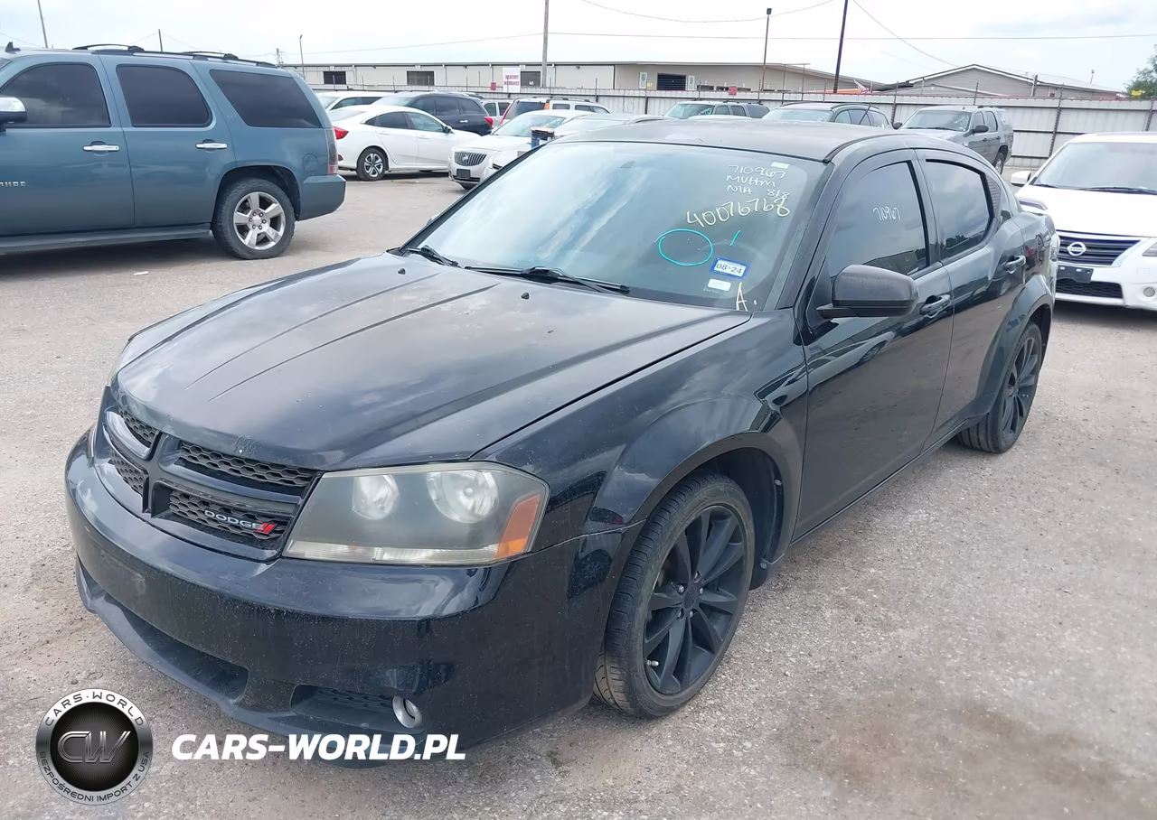 2013 Dodge Avenger Sxt VIN:1C3CDZCB0DN710967 - 2
