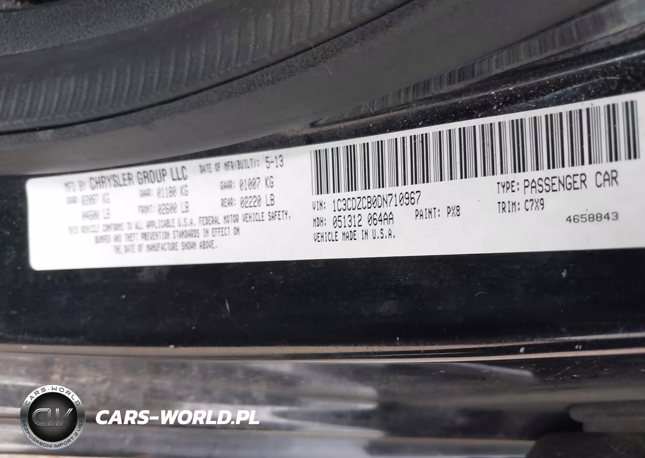 2013 Dodge Avenger Sxt VIN:1C3CDZCB0DN710967 - 9