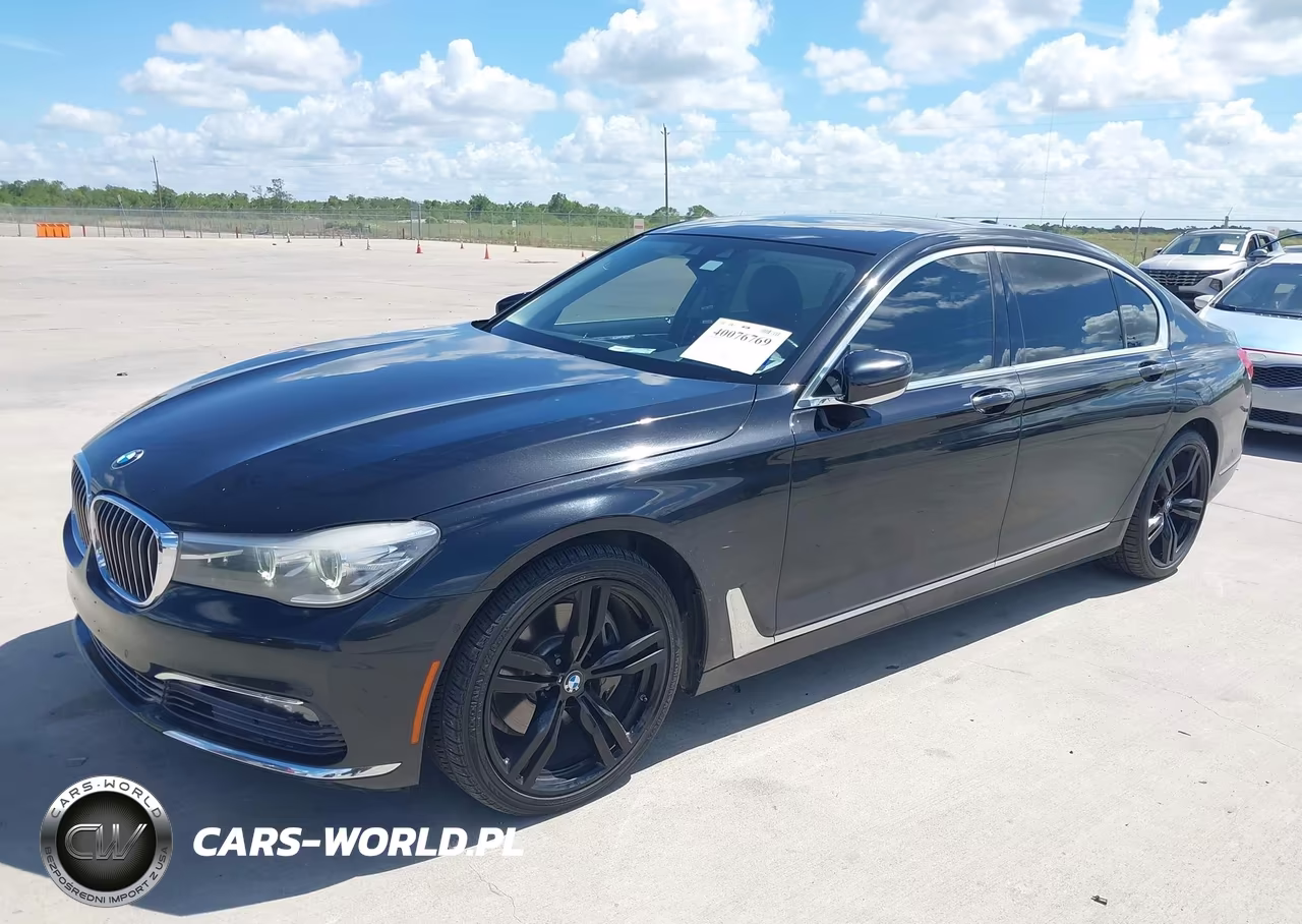 2016 BMW 740I VIN:WBA7E2C54GG546690 - 2