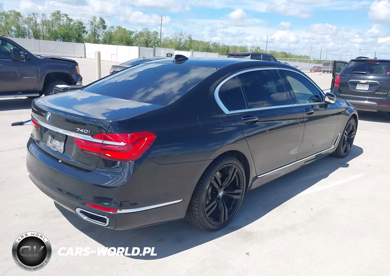 2016 BMW 740I VIN:WBA7E2C54GG546690 - 4