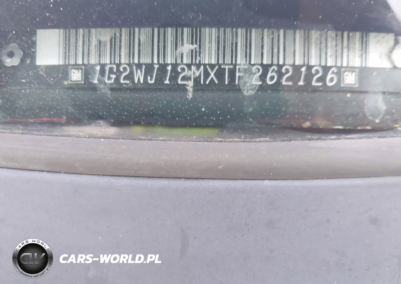 1996 Pontiac Grand Prix Se VIN:1G2WJ12MXTF262126 - 9
