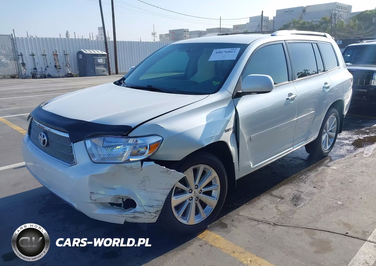 2008 Toyota Highlander Hybrid VIN:JTEEW41A182011149 - 2