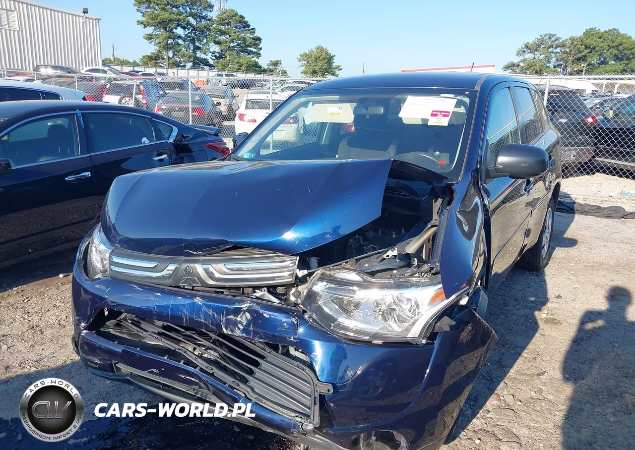 2014 Mitsubishi Outlander Es VIN:JA4AD2A39EZ010973 - 6