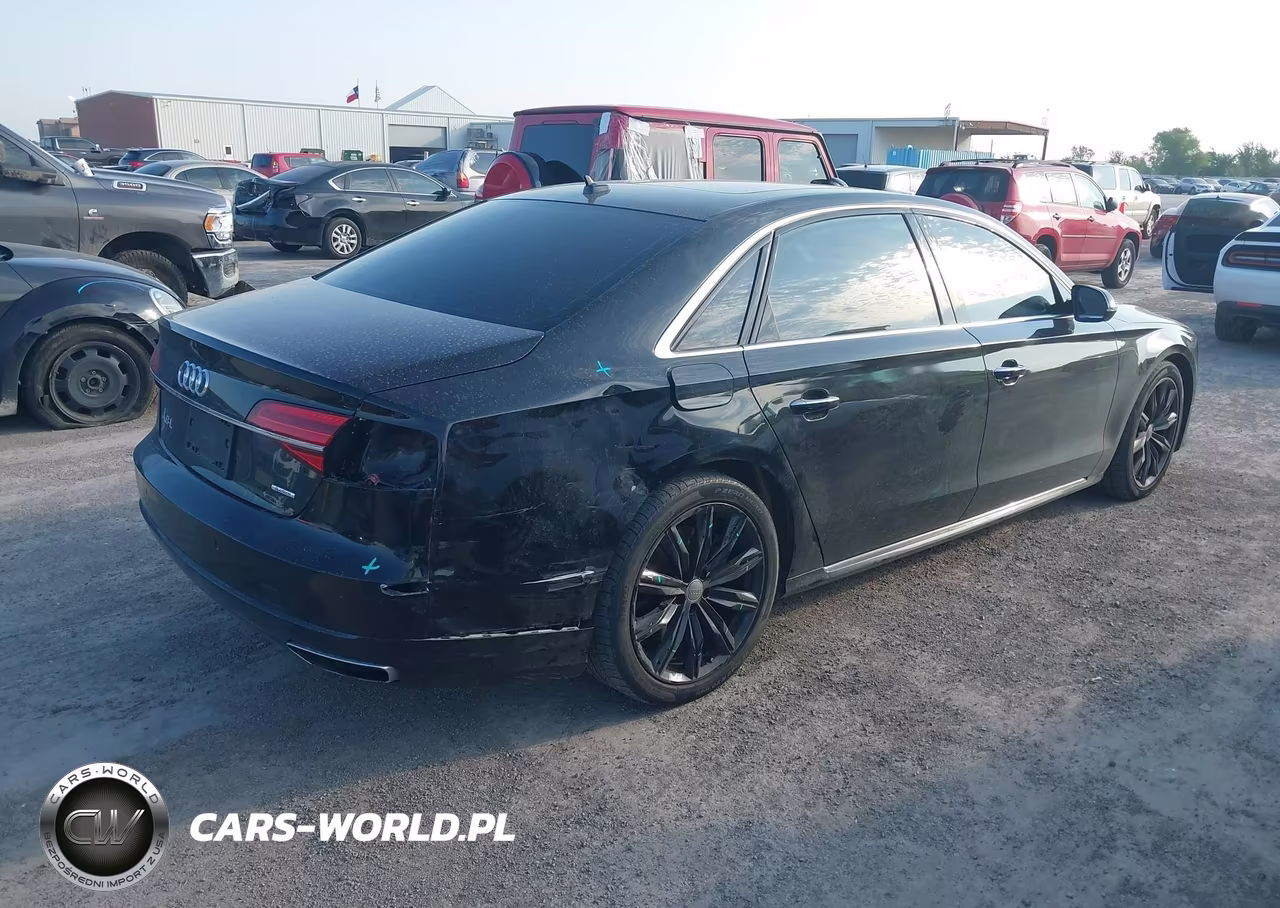 2017 Audi A8 L 3.0T VIN:WAU44AFDXHN012822 - 4