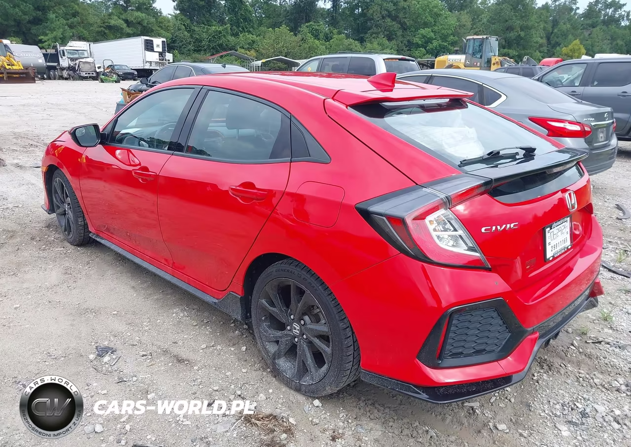 2017 Honda Civic Sport VIN:SHHFK7H4XHU216597 - 3
