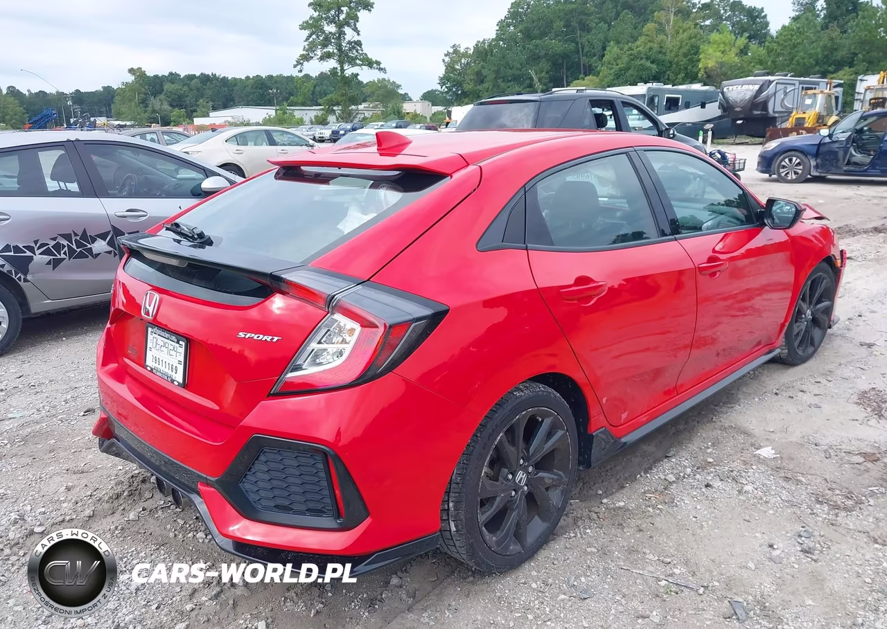 2017 Honda Civic Sport VIN:SHHFK7H4XHU216597 - 4