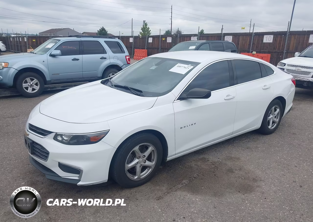 2017 Chevrolet Malibu Ls VIN:1G1ZB5ST5HF135563 - 2