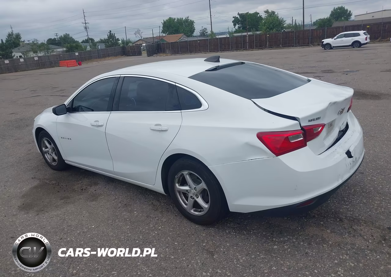 2017 Chevrolet Malibu Ls VIN:1G1ZB5ST5HF135563 - 3
