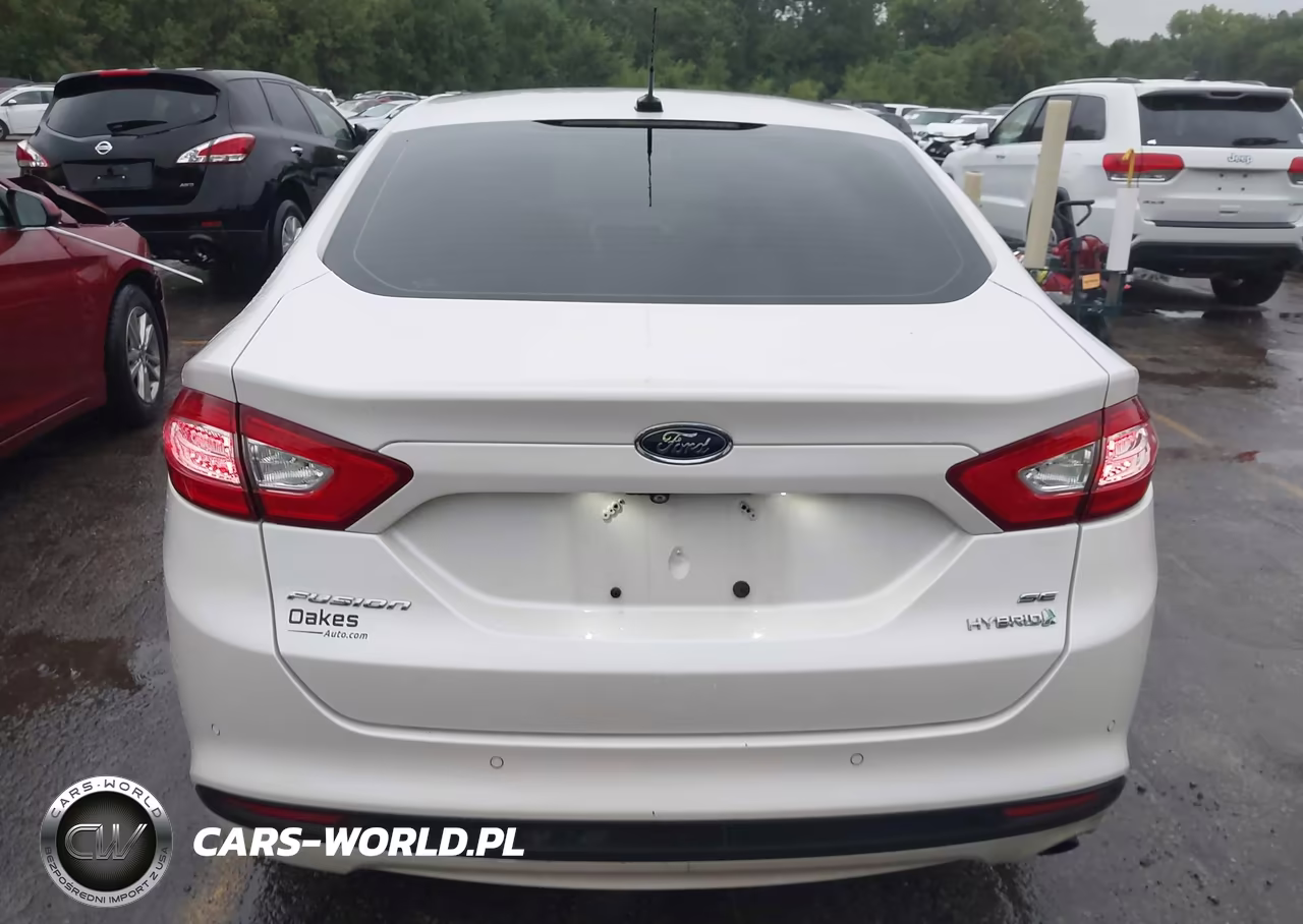 2014 Ford Fusion Hybrid Se VIN:3FA6P0LU8ER356701 - 16