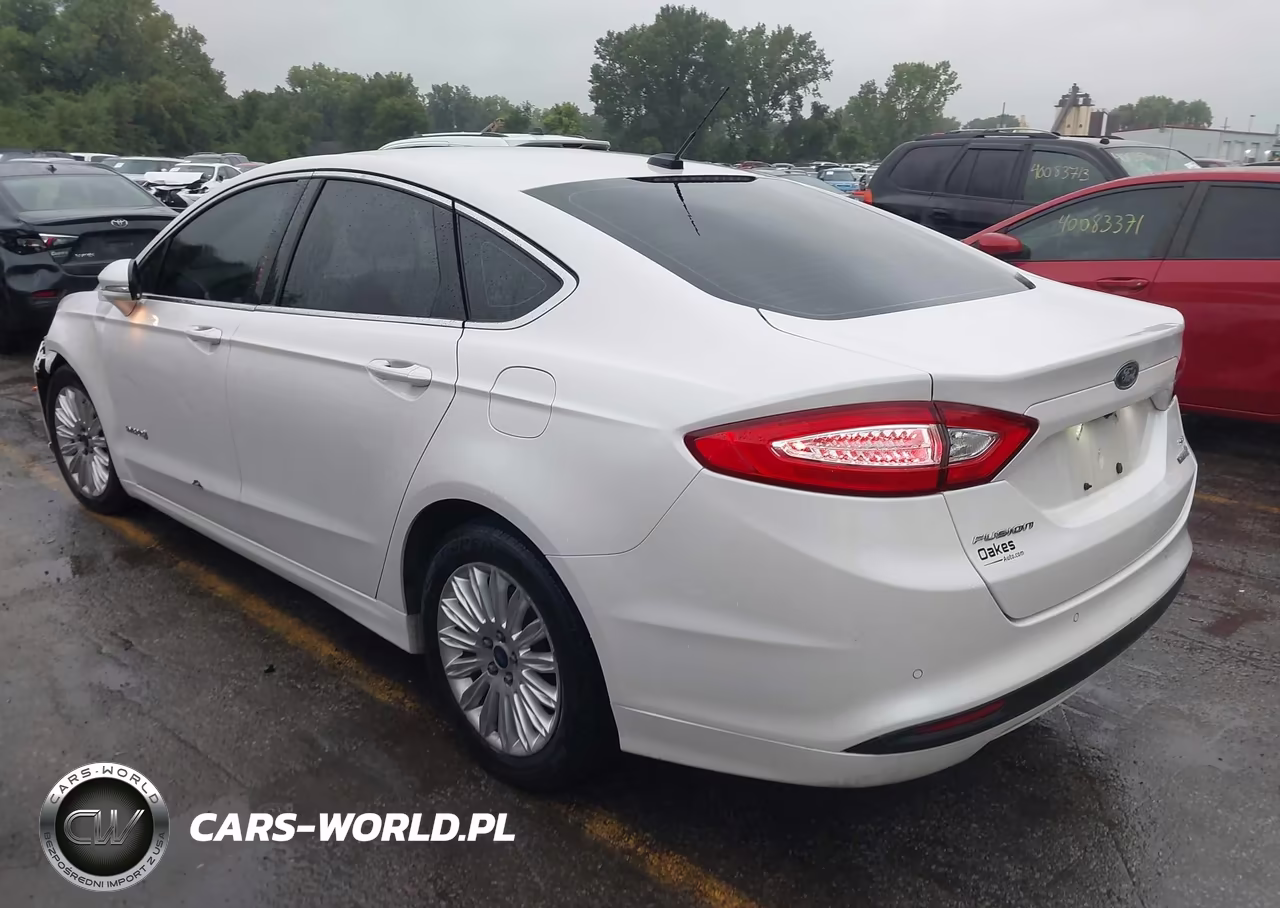 2014 Ford Fusion Hybrid Se VIN:3FA6P0LU8ER356701 - 3