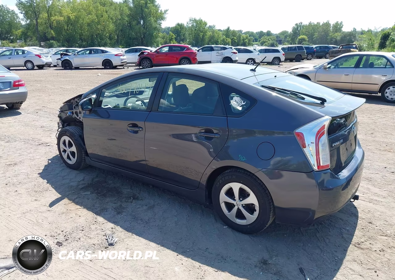 2012 Toyota Prius Two VIN:JTDKN3DU4C1538417 - 3