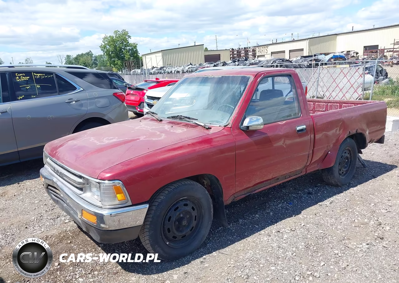 1990 Toyota Pickup 1-2 Ton Short Wheelbase VIN:JT4RN81R3L5076503 - 2
