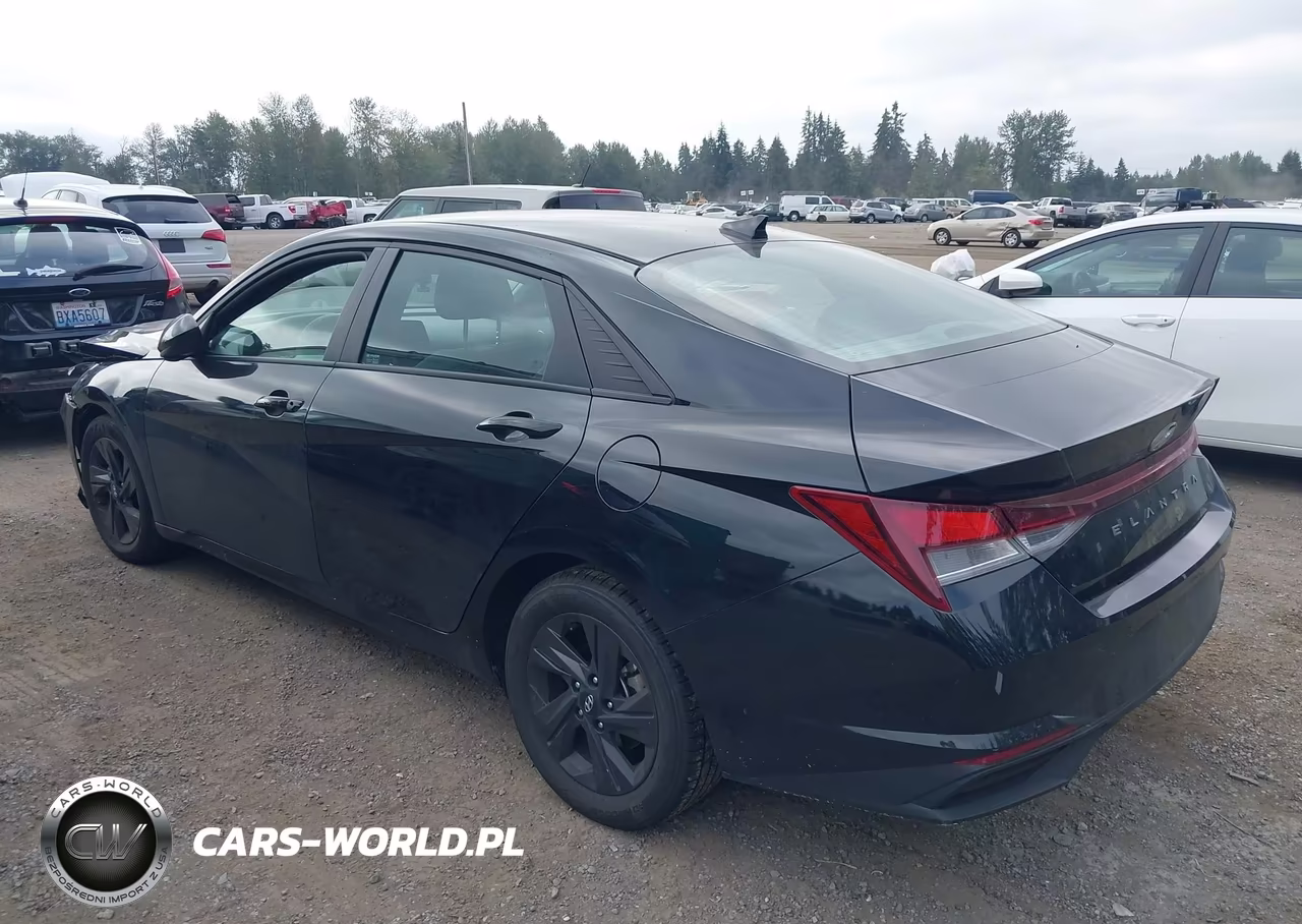 2021 Hyundai Elantra Sel VIN:5NPLM4AG6MH002428 - 3