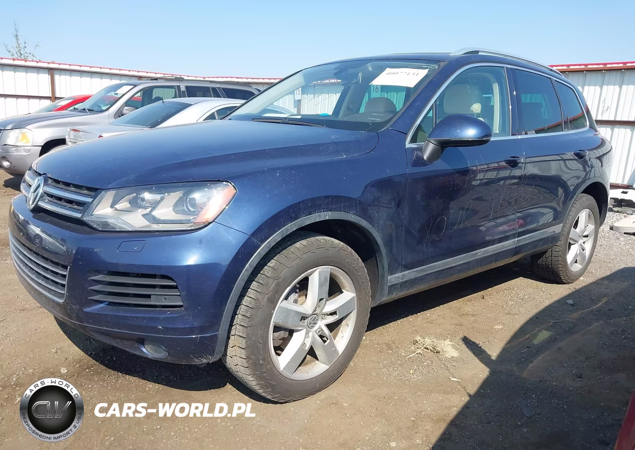 2012 Volkswagen Touareg Vr6 Lux VIN:WVGFF9BP6CD001718 - 2