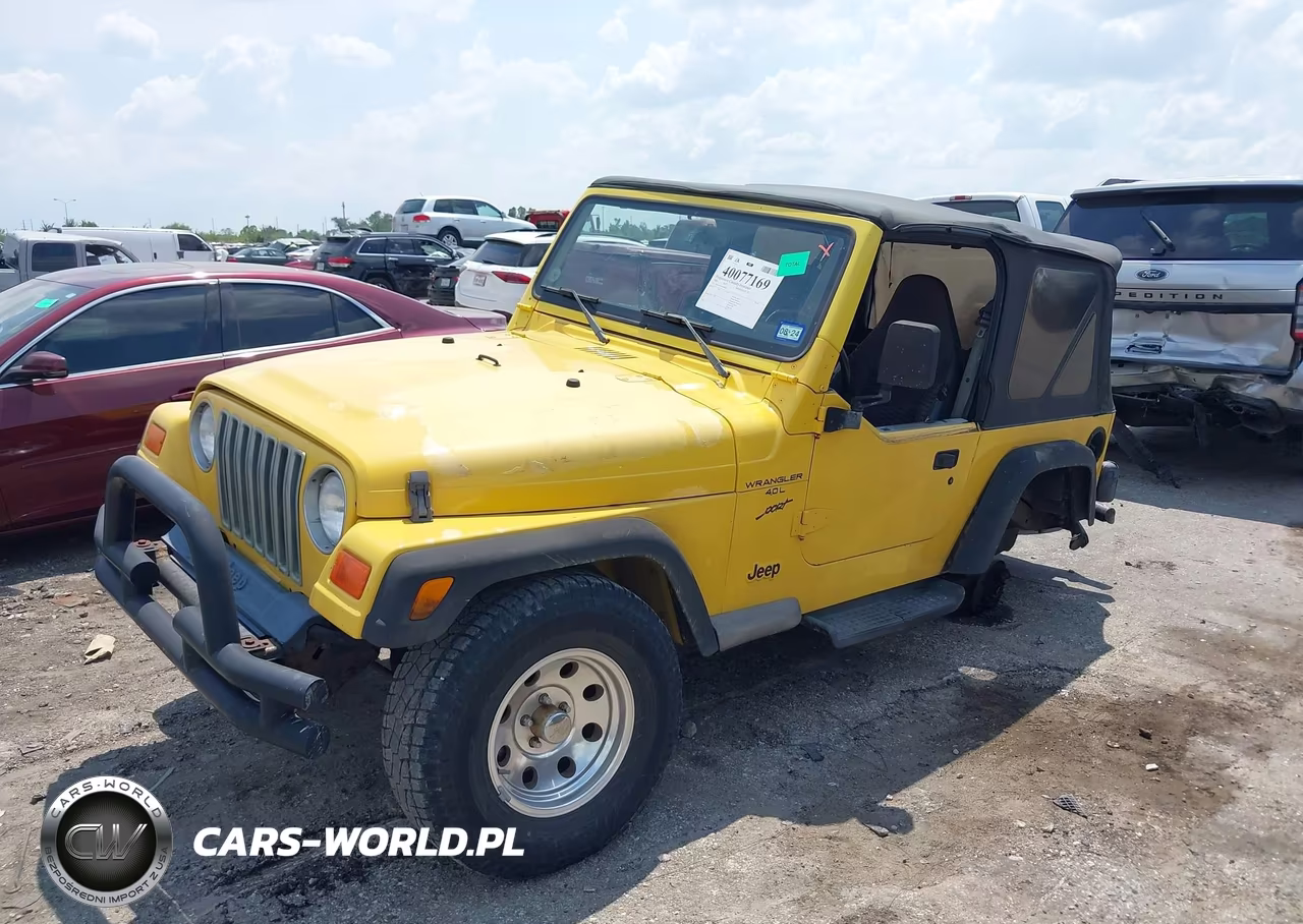 2000 Jeep Wrangler Sport VIN:1J4FA49S3YP796405 - 2