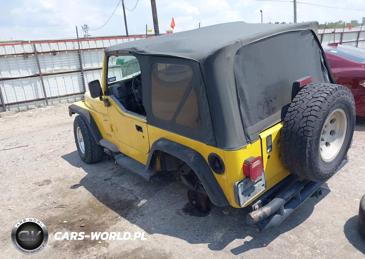 2000 Jeep Wrangler Sport VIN:1J4FA49S3YP796405 - 3