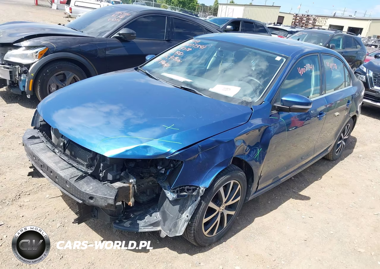 2017 Volkswagen Jetta 1.4T Se VIN:3VWDB7AJ6HM309778 - 2