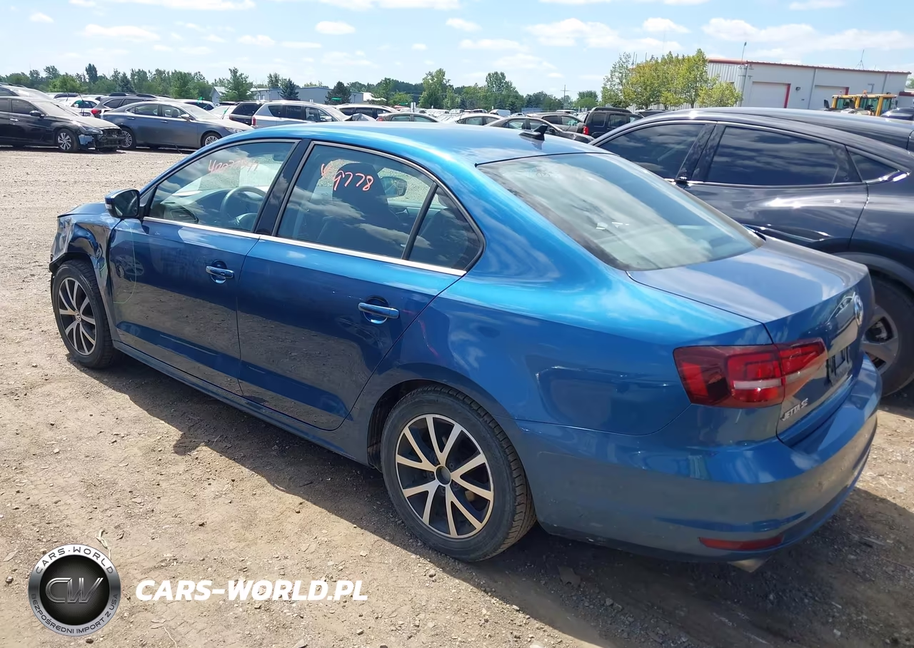 2017 Volkswagen Jetta 1.4T Se VIN:3VWDB7AJ6HM309778 - 3