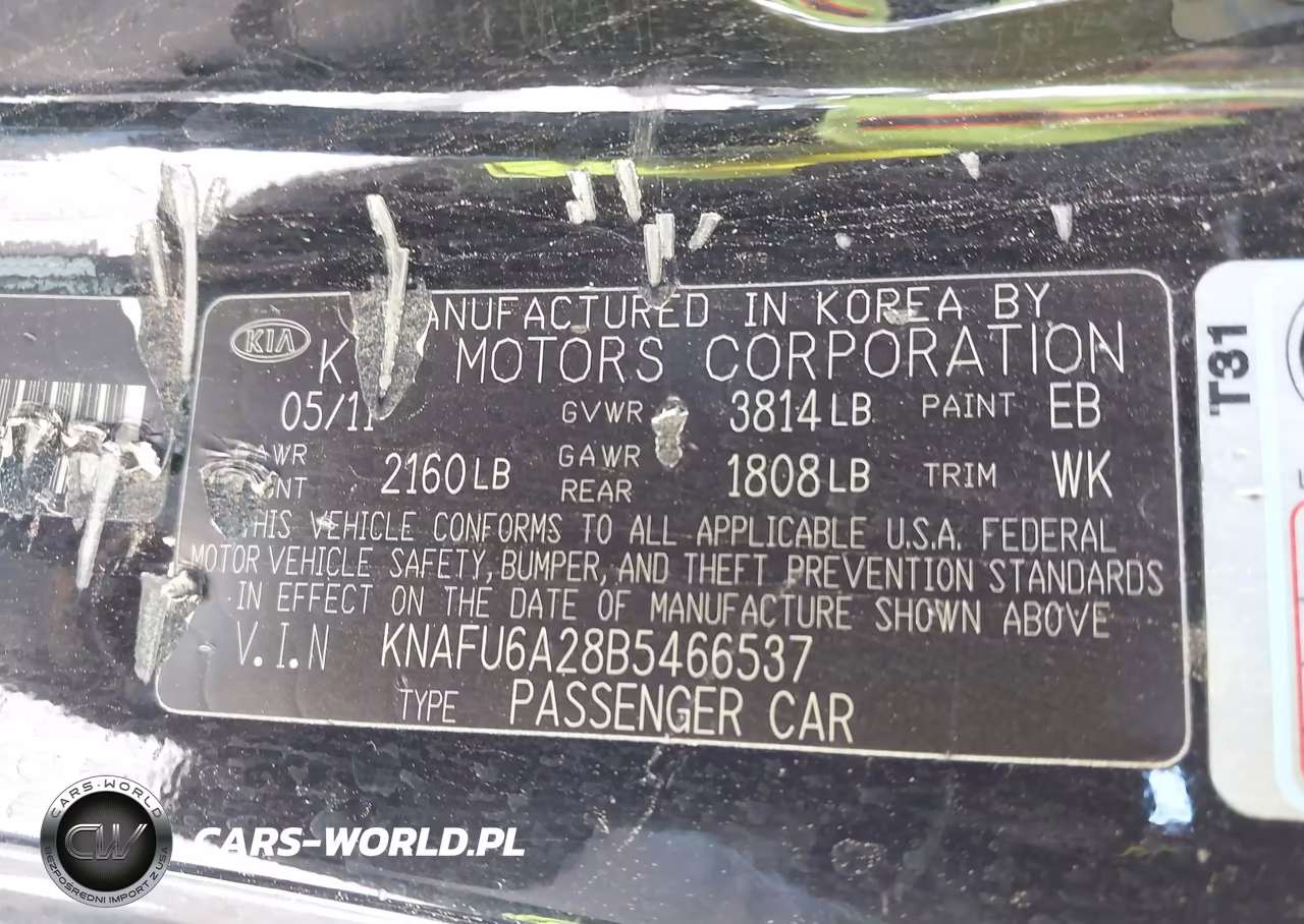 2011 Kia Forte Koup Ex VIN:KNAFU6A28B5466537 - 9