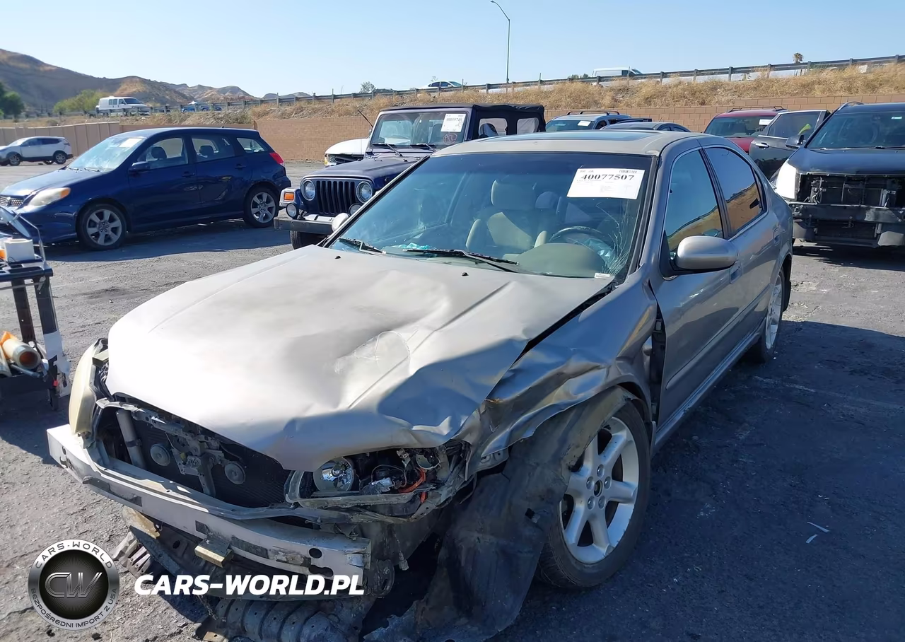 2002 Nissan Maxima Se VIN:JN1DA31D12T206160 - 2