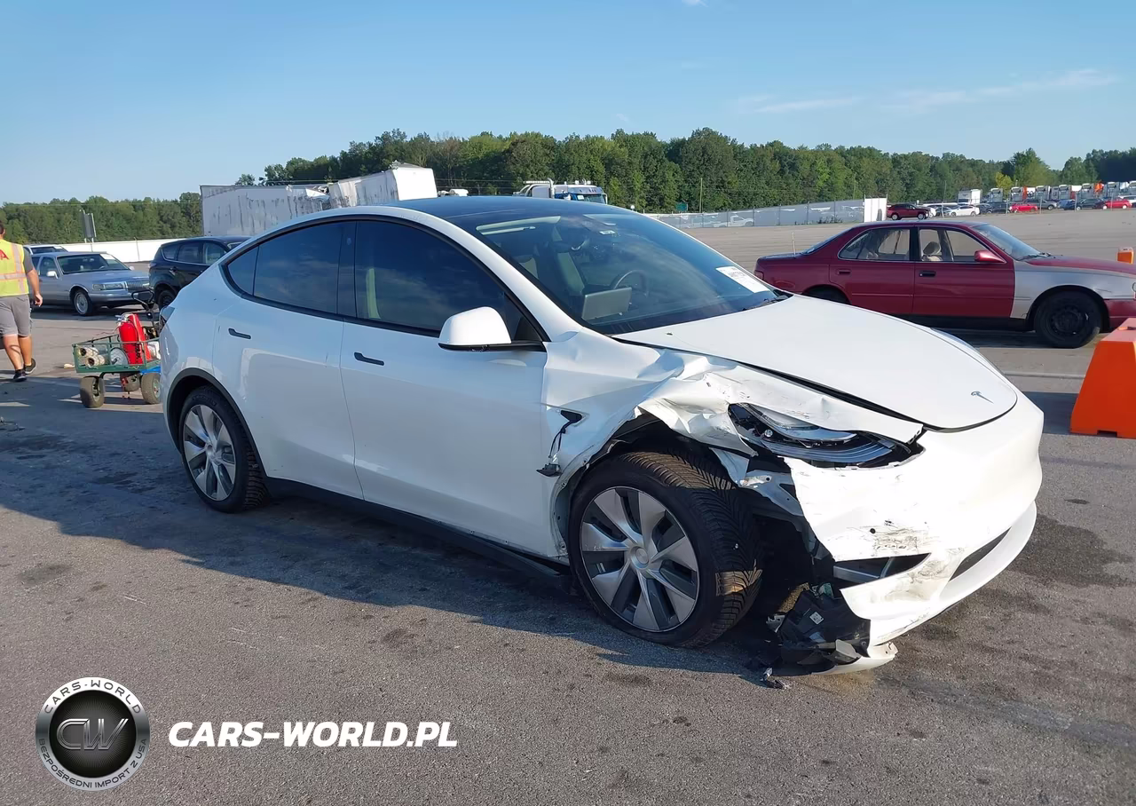 2022 Tesla Model Y Long Range Dual Motor All-Wheel Drive VIN:7SAYGDEEXNF357966 - 1