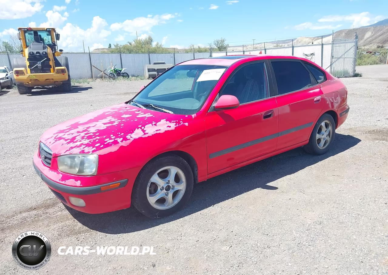 HYUNDAI ELANTRA VIN:KMHDN55D11U027743 - 2