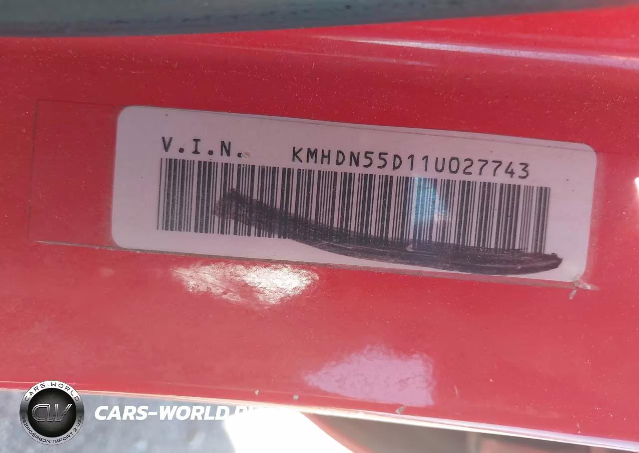 HYUNDAI ELANTRA VIN:KMHDN55D11U027743 - 9