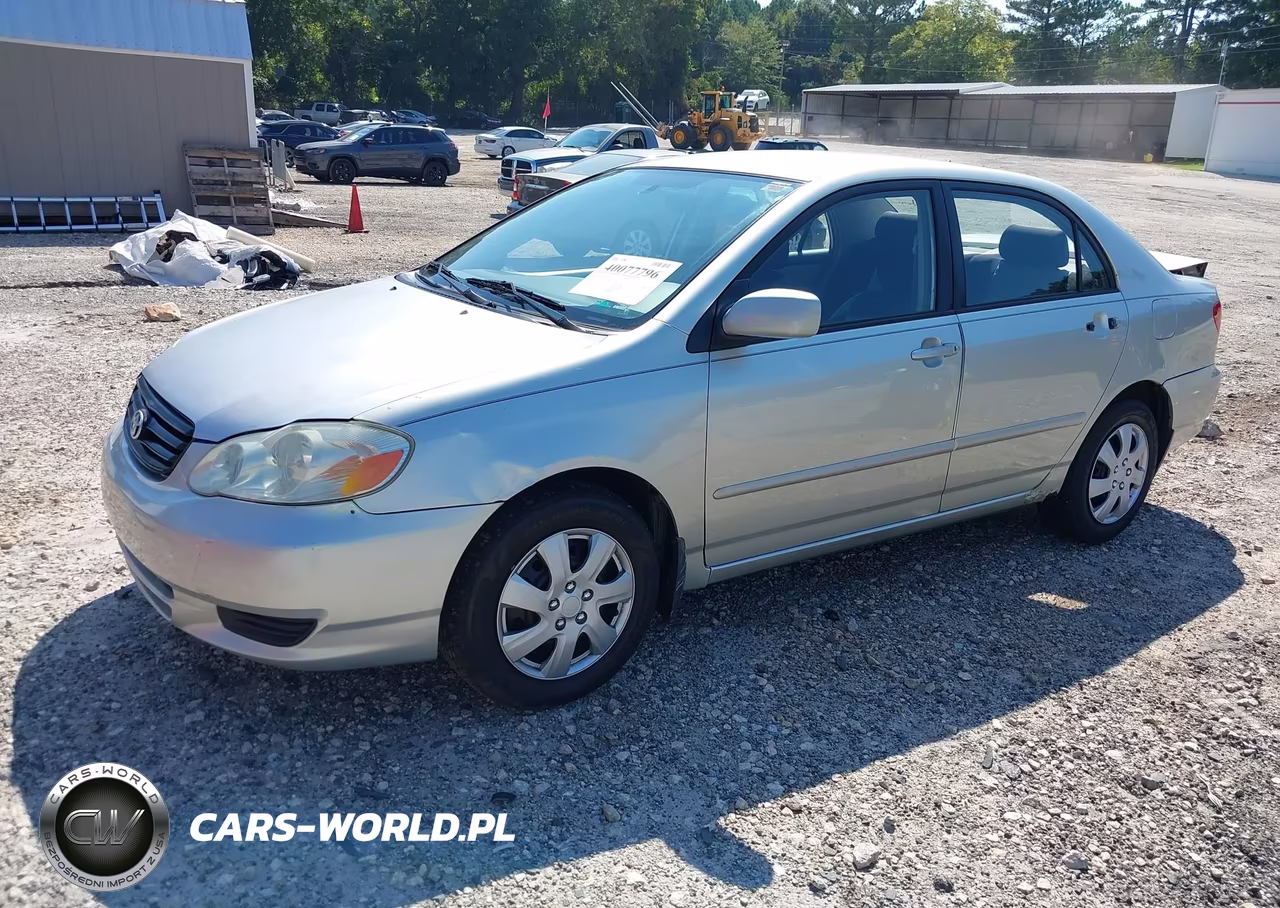 2003 Toyota Corolla Le VIN:JTDBR32E230038679 - 2