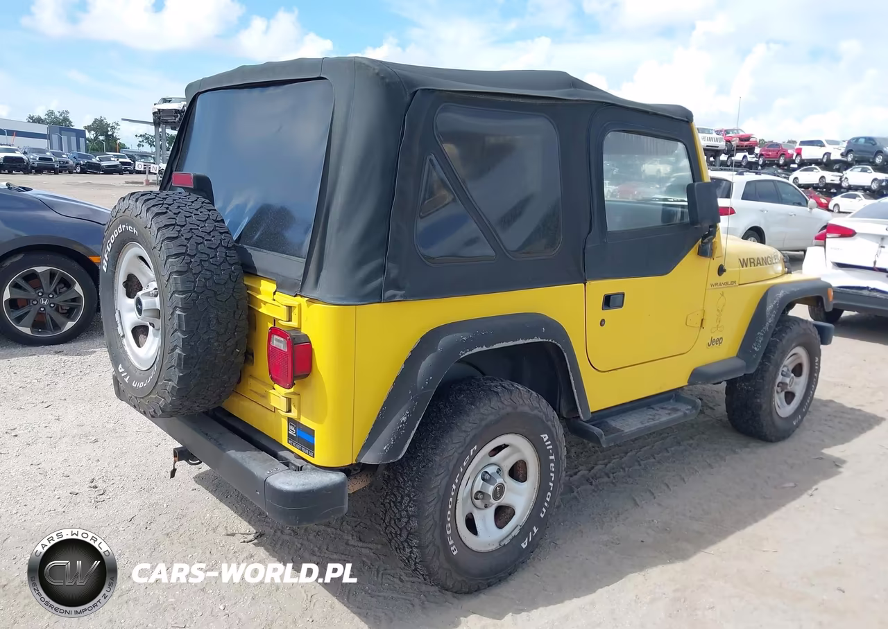 2002 Jeep Wrangler - Tj Se VIN:1J4FA29P82P721044 - 4