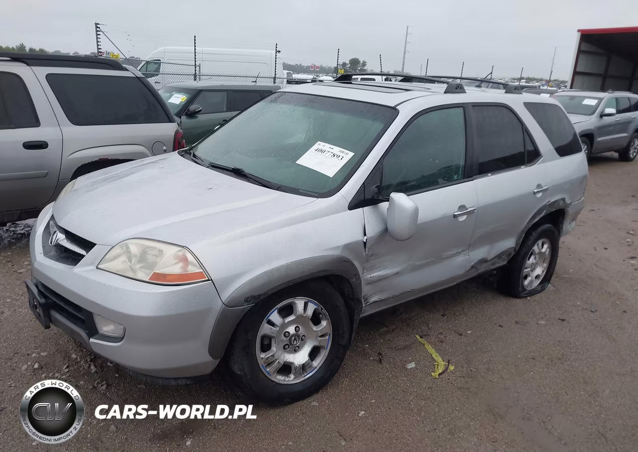 2001 Acura Mdx VIN:2HNYD18241H507445 - 2