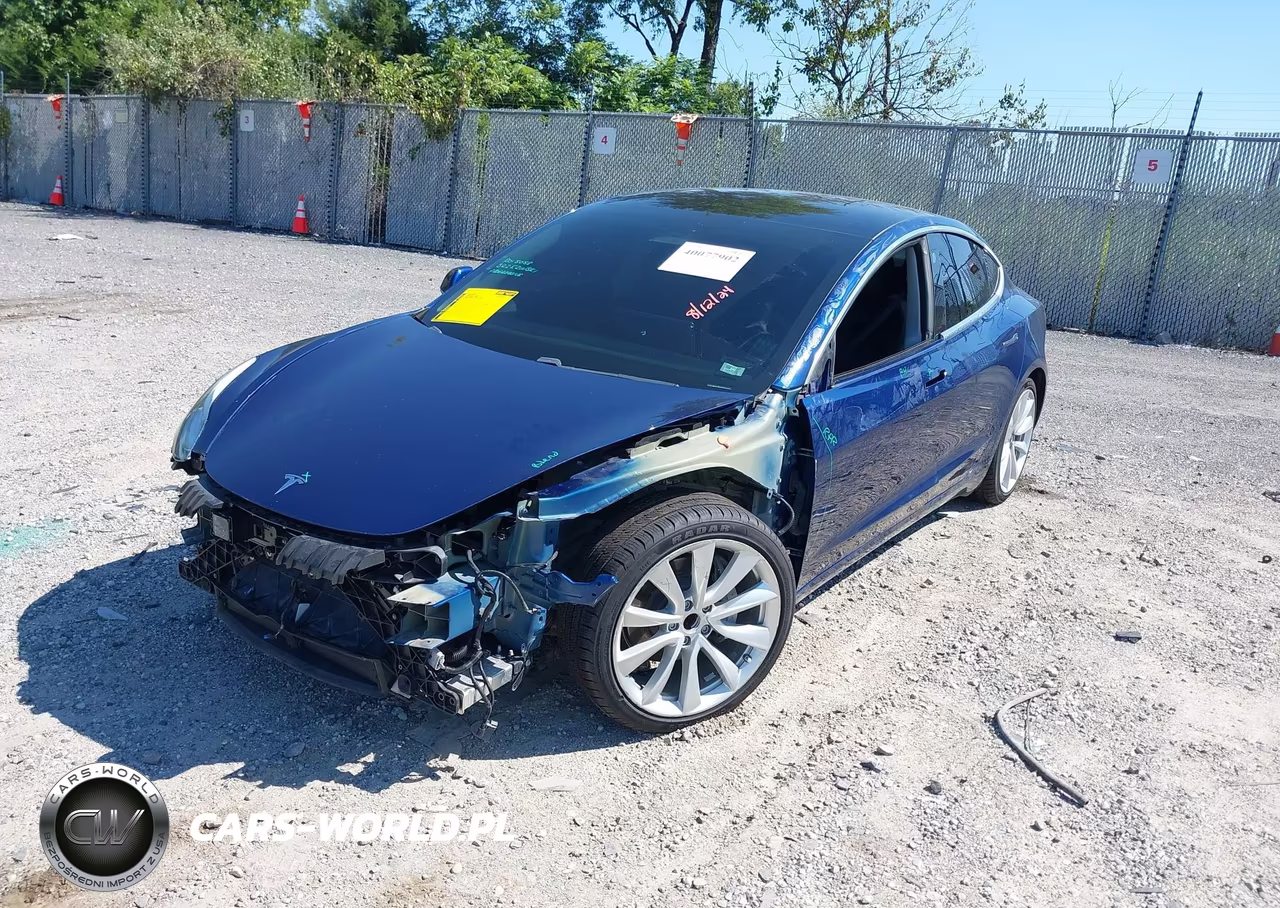 2019 TESLA MODEL 3 LONG RANGE-MID RANGE-STANDARD RANGE-STANDARD RANGE PLUS VIN:5YJ3E1EA6KF402308 - 2
