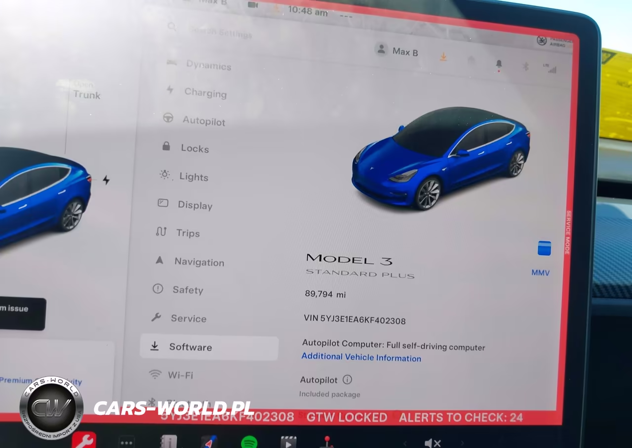 2019 TESLA MODEL 3 LONG RANGE-MID RANGE-STANDARD RANGE-STANDARD RANGE PLUS VIN:5YJ3E1EA6KF402308 - 7