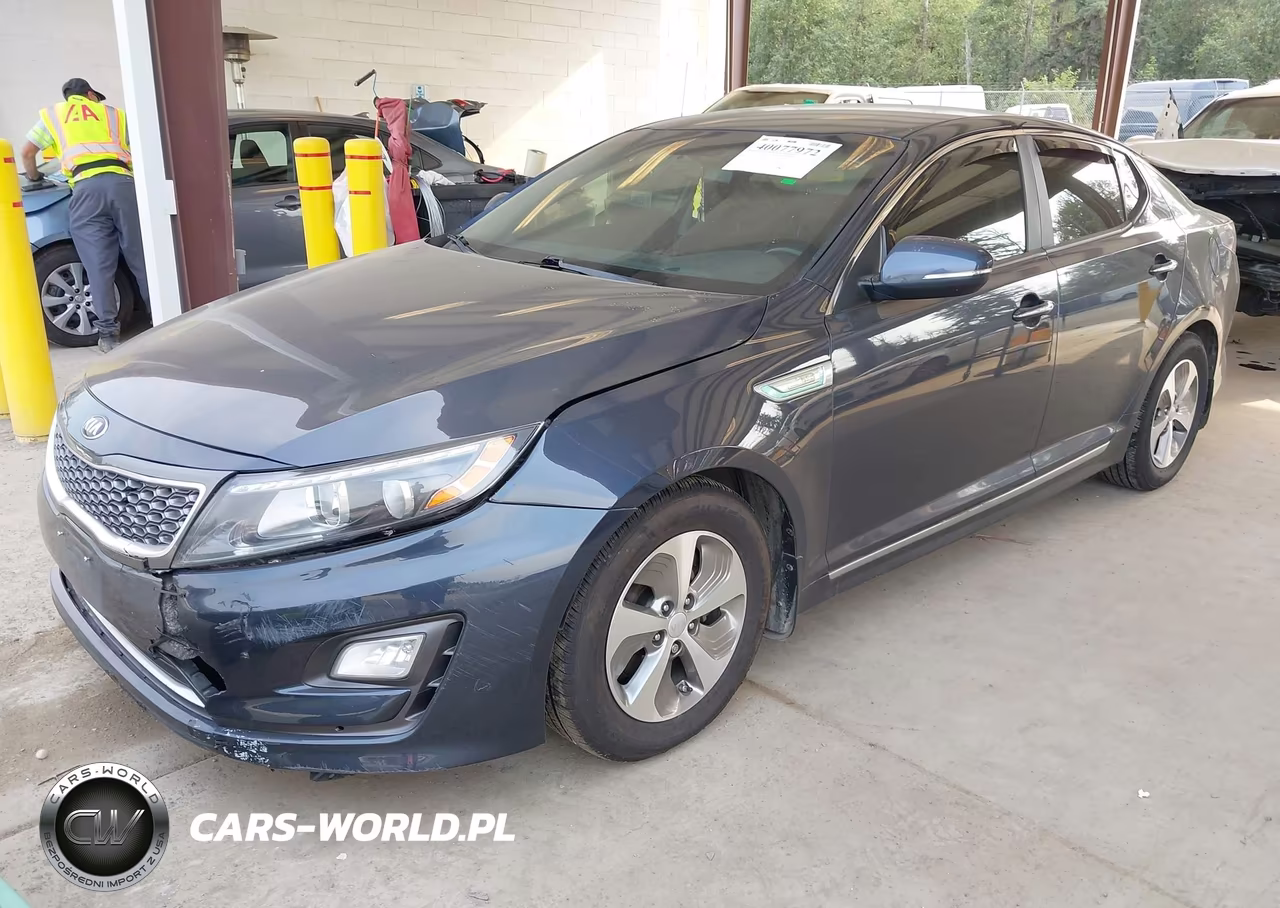 2015 Kia Optima Hybrid Hybrid VIN:KNAGM4AD6F5082966 - 2