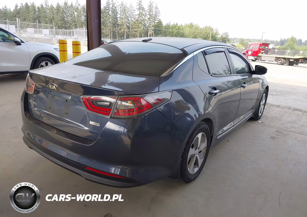 2015 Kia Optima Hybrid Hybrid VIN:KNAGM4AD6F5082966 - 4