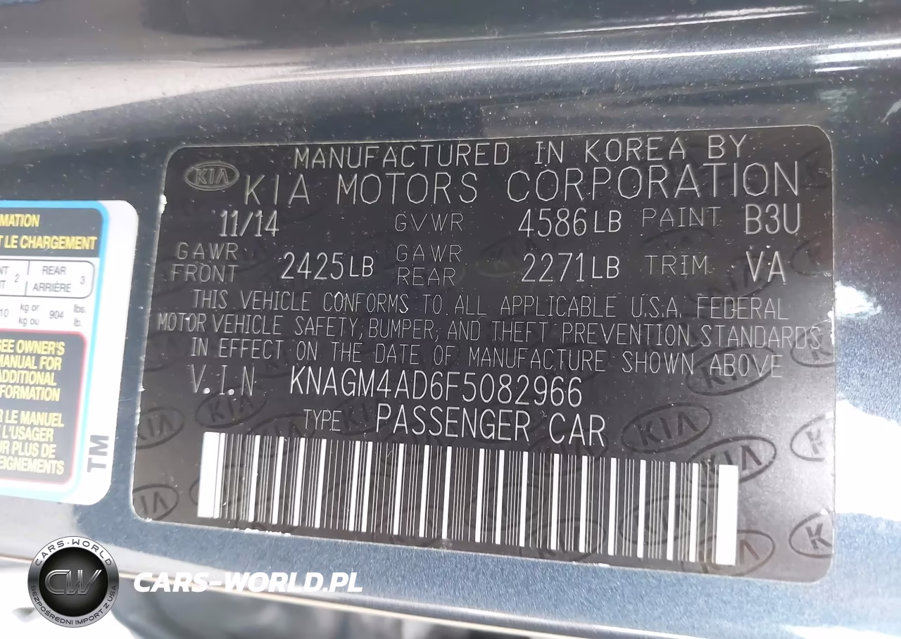 2015 Kia Optima Hybrid Hybrid VIN:KNAGM4AD6F5082966 - 9
