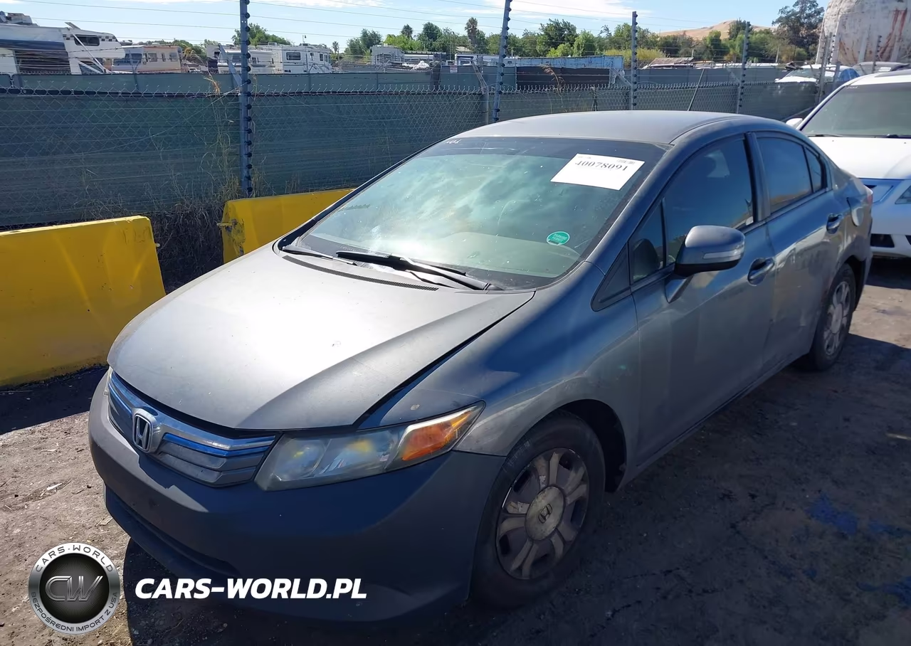 2012 Honda Civic Hybrid VIN:JHMFB4F22CS004742 - 2