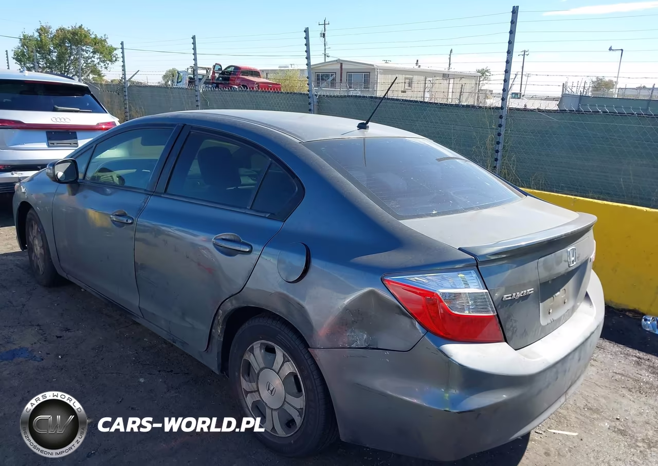 2012 Honda Civic Hybrid VIN:JHMFB4F22CS004742 - 3