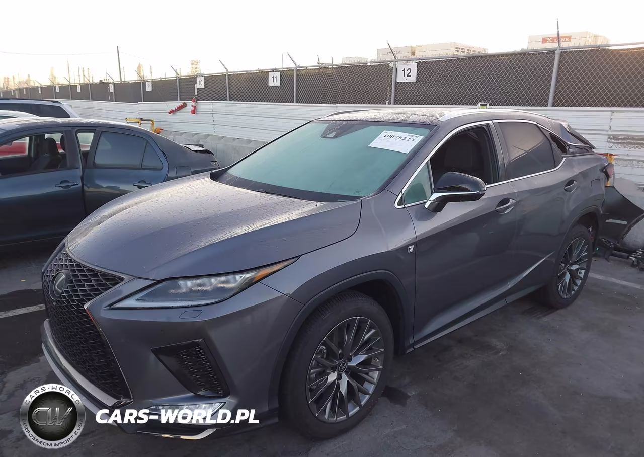 2022 Lexus Rx 350 F Sport Handling VIN:2T2YZMDA0NC332497 - 2