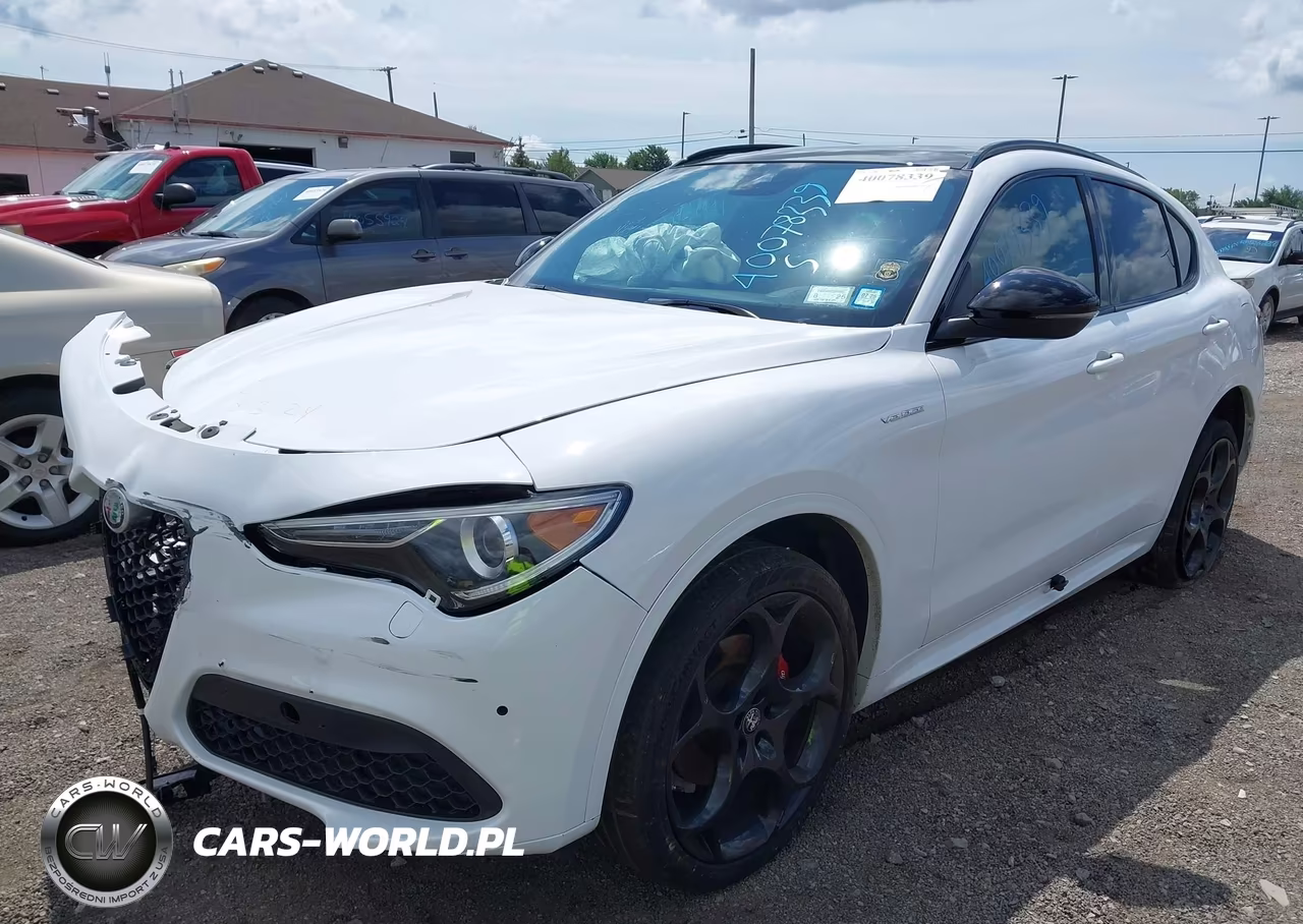 2022 Alfa Romeo Stelvio Veloce Ti Awd VIN:ZASPAKBN1N7D41865 - 2