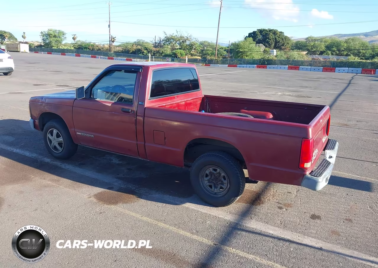 1992 GMC Sonoma VIN:1GTCS14Z9N8502956 - 3