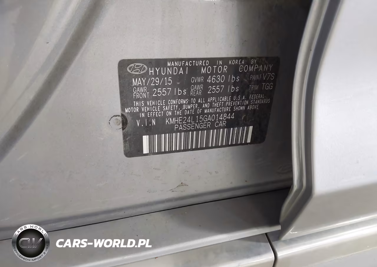 2016 Hyundai Sonata Hybrid Se VIN:KMHE24L15GA014844 - 5
